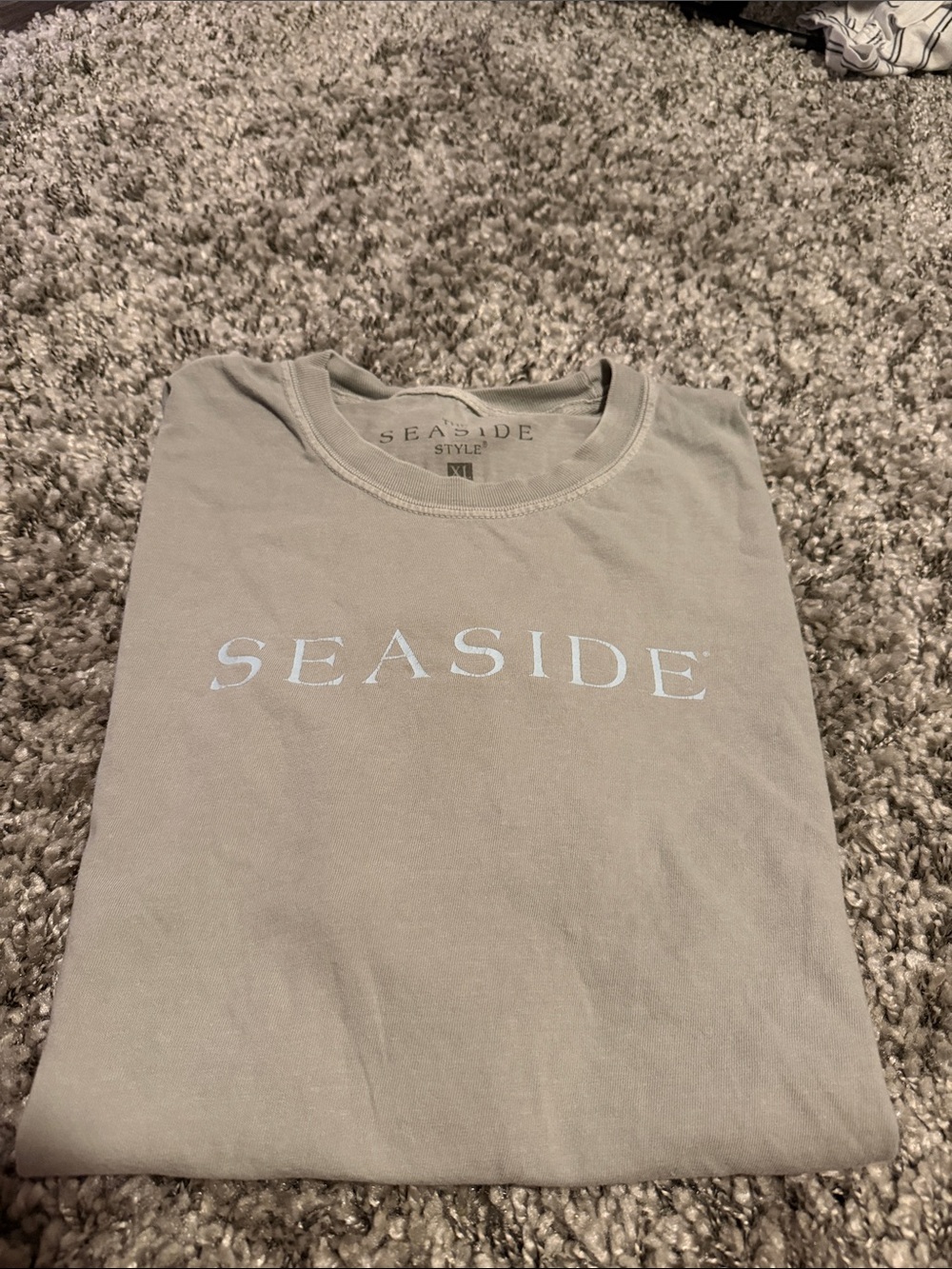 Seaside Crewneck T-Shirt - Sand